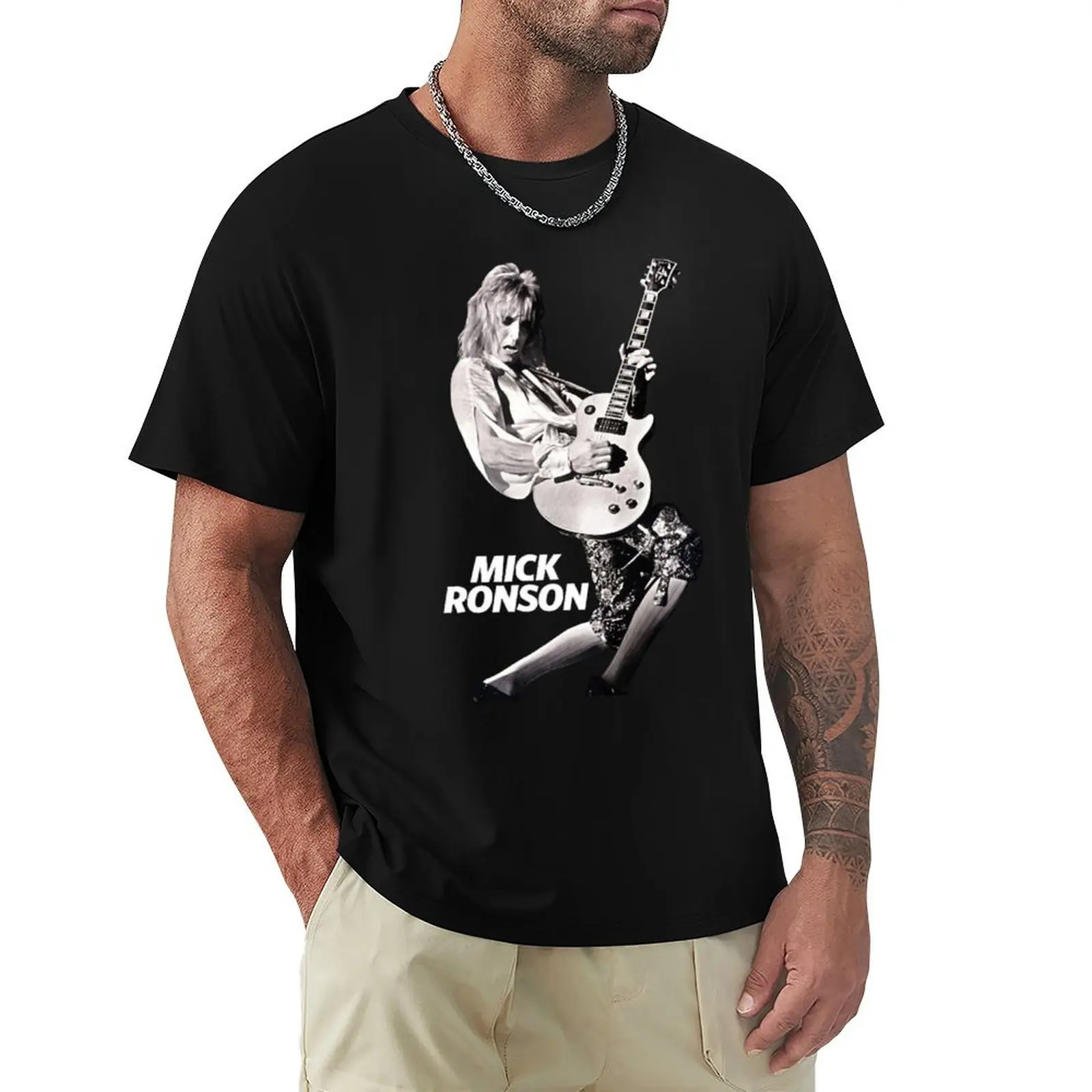 Mick Ronson T-Shirt funny meme t-shirts blue lock funny shirt cotton summer 2025 plus size men clothing
Mick Ronson T-Shirt funny meme t-shirts blue lock funny shirt cotton summer 2025 plus size men clothing
