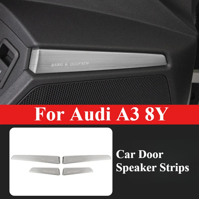 4 шт., автомобильный дверной динамик, звуковой сигнал, накладки из нержавеющей стали для Audi A3 8Y, украшение интерьера, аксессуары для модификации поставщика
4 шт., автомобильный дверной динамик, звуковой сигнал, накладки из нержавеющей стали для Audi A3 8Y, украшение интерьера, аксессуары для модификации поставщика