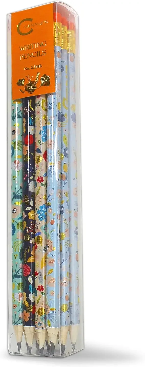 Floral Pencil Set, 12 Pre-Sharpened No.2 Pencils for Sketching, Writing, Drawing, Cute Design for Women and Girls
Floral Pencil Set, 12 Pre-Sharpened No.2 Pencils for Sketching, Writing, Drawing, Cute Design for Women and Girls