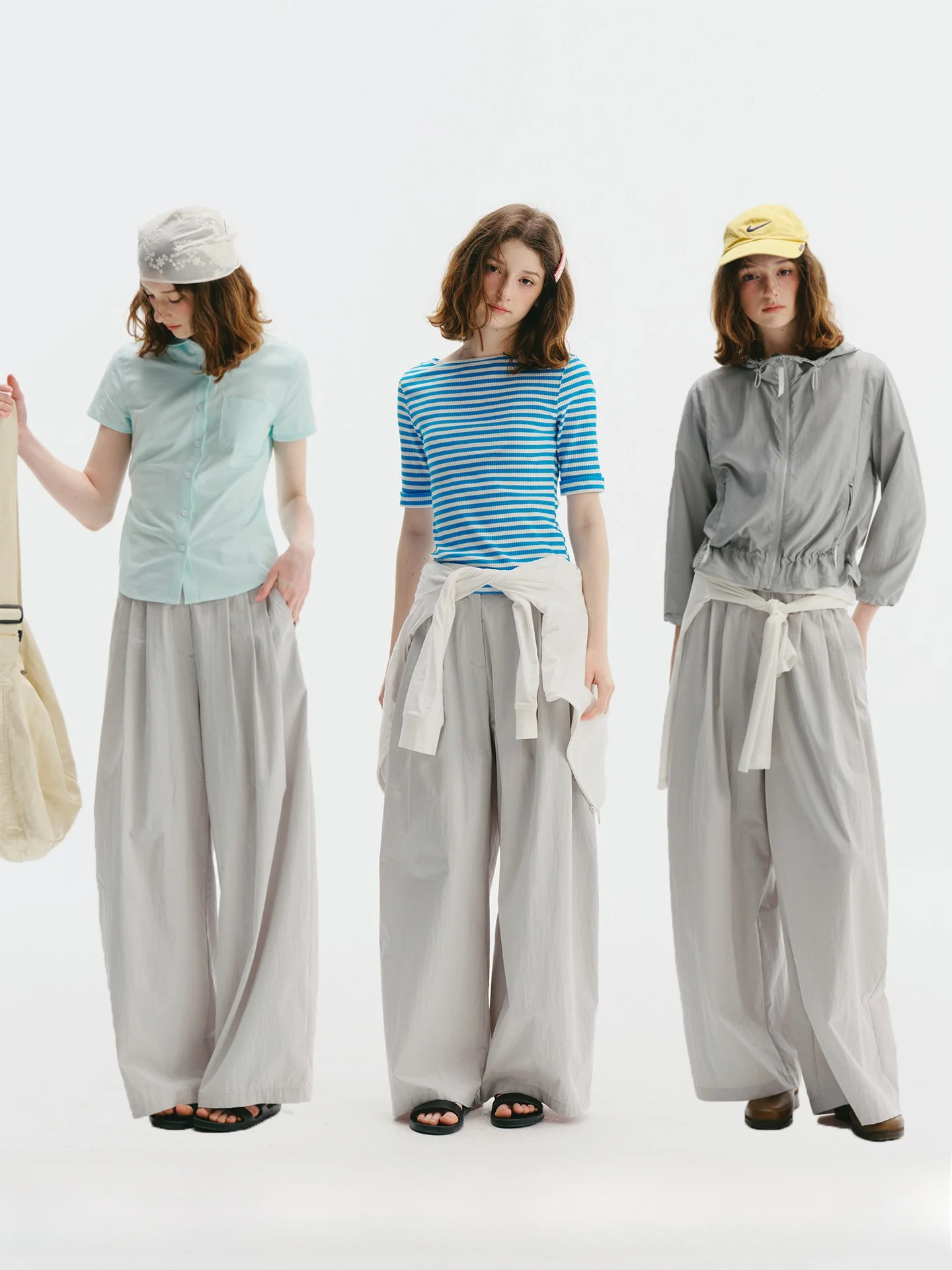 UNRETRO High Waist Wide Leg Casual Pants Women Summer Lightweight Pleated Airy Feel Cotton Blend Comfortable Straight Tube
UNRETRO High Waist Wide Leg Casual Pants Women Summer Lightweight Pleated Airy Feel Cotton Blend Comfortable Straight Tube