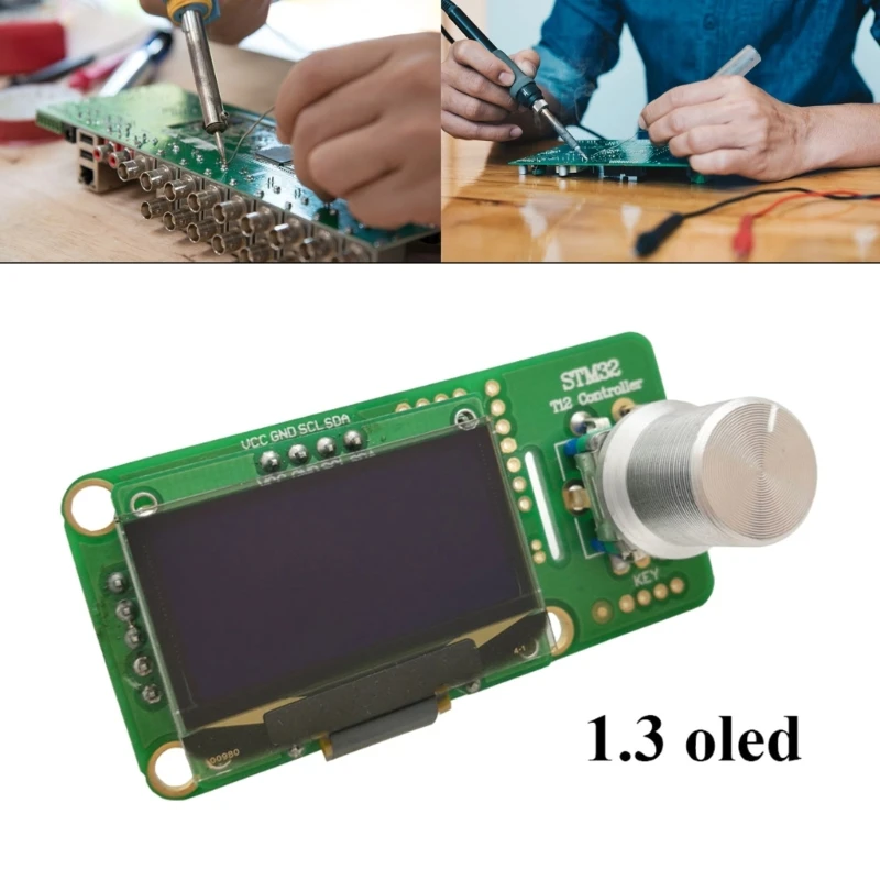 Large Screen T12 DIY Welding Console Soldering Control Board STM32 OLED 2.1S for Computer Phone Maintenance M4YD
Large Screen T12 DIY Welding Console Soldering Control Board STM32 OLED 2.1S for Computer Phone Maintenance M4YD