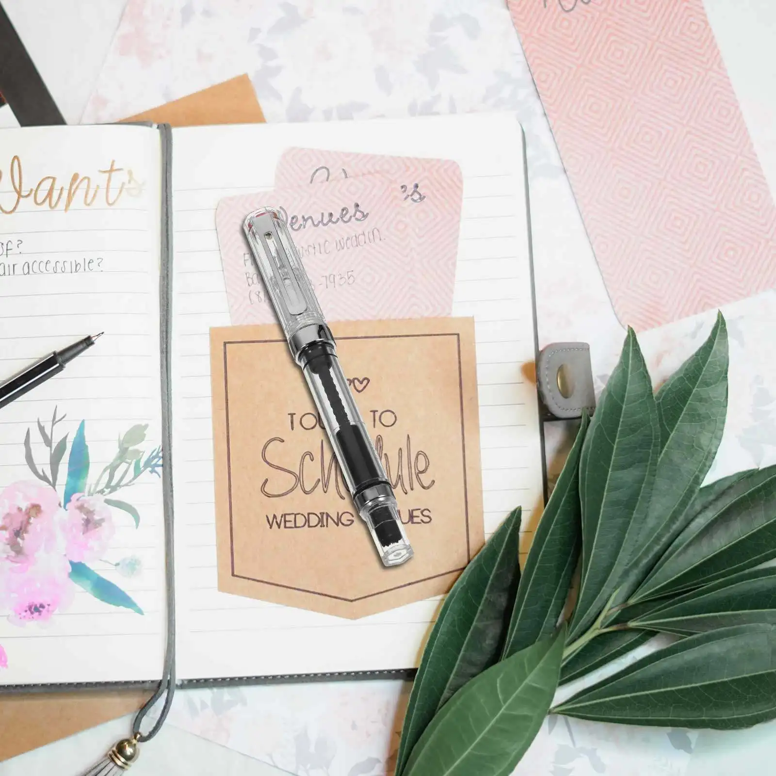 2Pcs Fountain Pen for Calligraphy Smooth Writing Portable Office Pen Ideal for Business Gifts School Supplies Signing Documents
2Pcs Fountain Pen for Calligraphy Smooth Writing Portable Office Pen Ideal for Business Gifts School Supplies Signing Documents