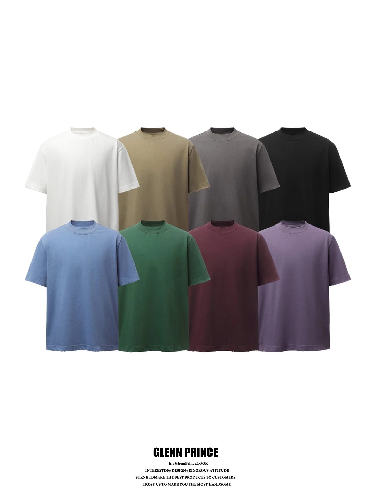GPstudio American Retro Basic 350G Heavyweight Men's T-shirt Summer Casual Short Sleeve Top for Couples Loose Fit round Neck
GPstudio American Retro Basic 350G Heavyweight Men's T-shirt Summer Casual Short Sleeve Top for Couples Loose Fit round Neck