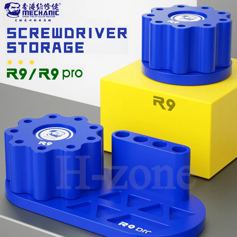 MECHANIC R9 Pro Storage rack for tweezers and screwdrivers Mobile phone service tool screwdriver rotating storage box Tools
MECHANIC R9 Pro Storage rack for tweezers and screwdrivers Mobile phone service tool screwdriver rotating storage box Tools