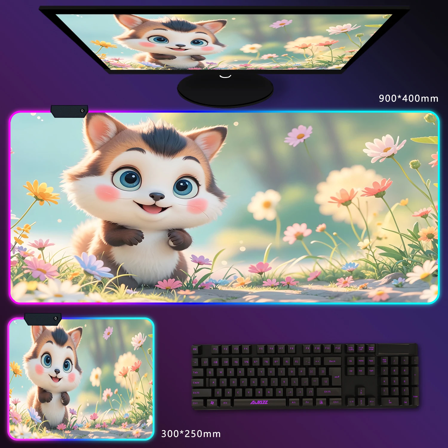 led light gaming mouse pad anti-fouling surface anti-slip waterproof natural rubber material durable FPS/MOBA dedicated XXL
led light gaming mouse pad anti-fouling surface anti-slip waterproof natural rubber material durable FPS/MOBA dedicated XXL
