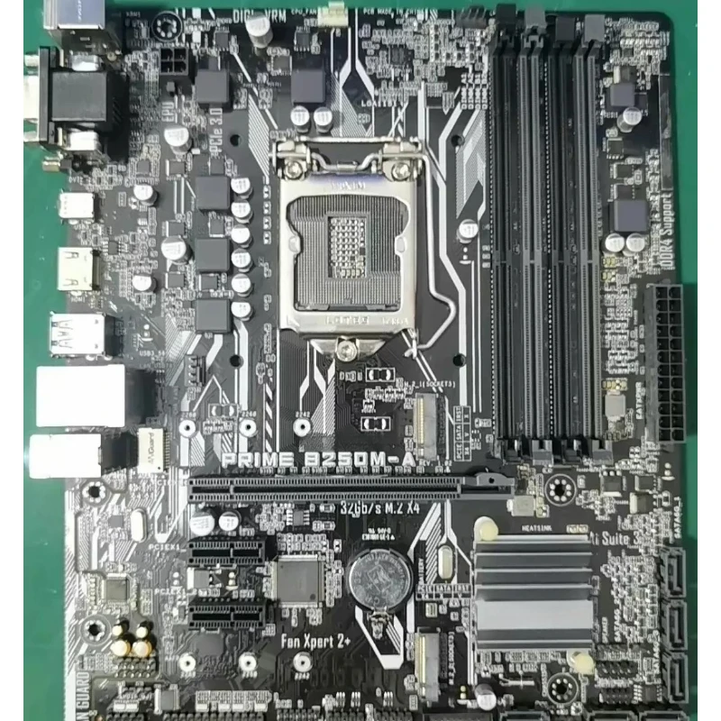 Used PRIME B250M-A Micro ATX Motherboard LGA 1151 Support 6th 7th Gen Intel Core CPU DDR4 RAM Mainboard for ASUS
Used PRIME B250M-A Micro ATX Motherboard LGA 1151 Support 6th 7th Gen Intel Core CPU DDR4 RAM Mainboard for ASUS