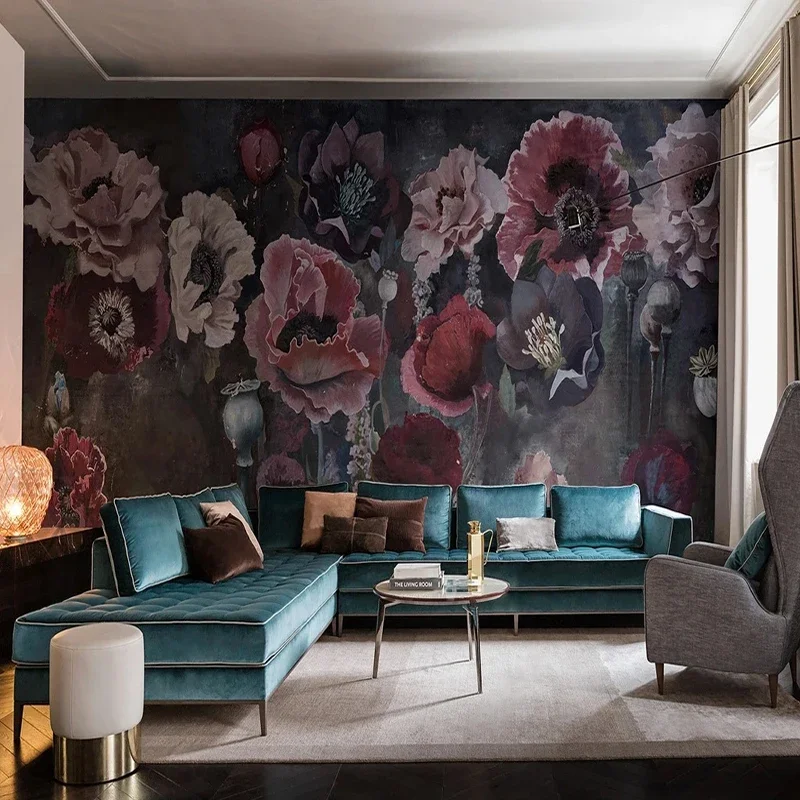 European Vintage Hand-painted Roses Photo Mural Wallpaper Living Room TV Sofa Luxury Home Decor Wall Cloth Waterproof 3D Fresco
European Vintage Hand-painted Roses Photo Mural Wallpaper Living Room TV Sofa Luxury Home Decor Wall Cloth Waterproof 3D Fresco