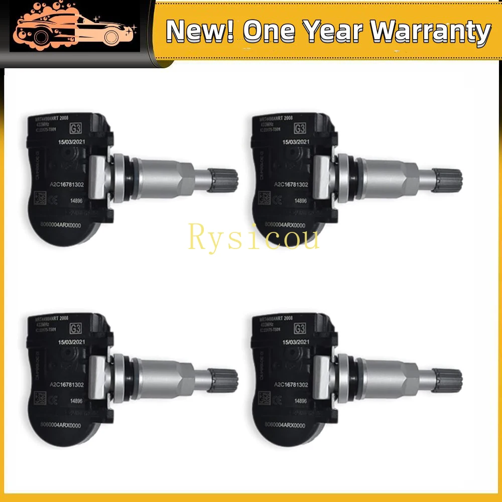 4 шт. Датчик контроля давления в шинах TPMS 8060004 ARX0000 A2C 16781302 Для Trumpchi GM6 2018-2019
4 шт. Датчик контроля давления в шинах TPMS 8060004 ARX0000 A2C 16781302 Для Trumpchi GM6 2018-2019