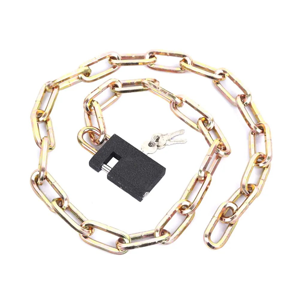 Bicycle Lock Heavy Duty High Security Chain Anti-theft Combination for Bike Motorcycle Skateboards Sports Equipment Hardened
Bicycle Lock Heavy Duty High Security Chain Anti-theft Combination for Bike Motorcycle Skateboards Sports Equipment Hardened