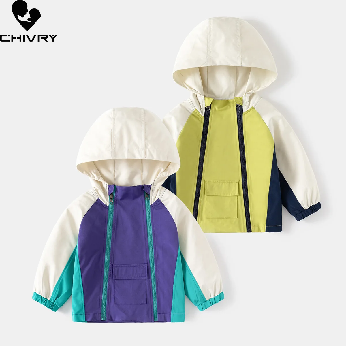 New 2024 Spring Autumn Kids Fashion Patchwork Color Hooded Zipepr Coat Jacket Children Boys Casual Outdoor Jackets Clothing
New 2024 Spring Autumn Kids Fashion Patchwork Color Hooded Zipepr Coat Jacket Children Boys Casual Outdoor Jackets Clothing