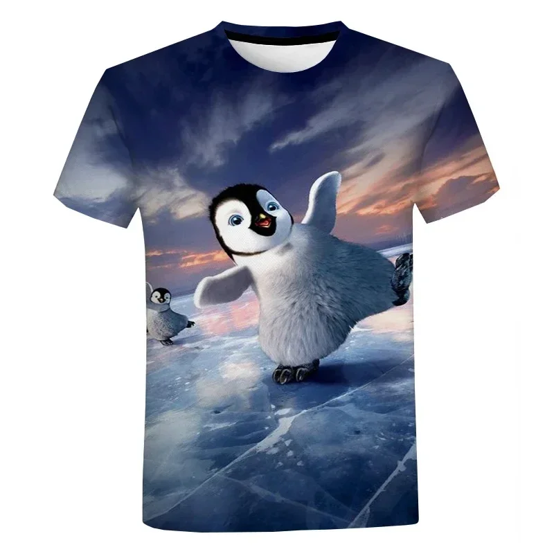 The Winter Atmosphere Is Full! Funny Penguin Ice Dance 3D Printed Quick Drying Breathable Sport Men Plus Size O-neck T-shirt
The Winter Atmosphere Is Full! Funny Penguin Ice Dance 3D Printed Quick Drying Breathable Sport Men Plus Size O-neck T-shirt