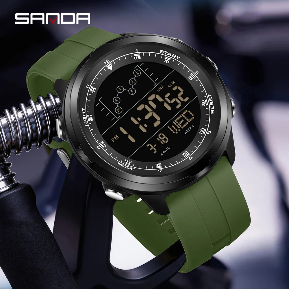 SANDA 2026 Fashion Student Electronic Digital Watch Sports Multi functional Waterproof LED Student Electronic Watch 9092
SANDA 2026 Fashion Student Electronic Digital Watch Sports Multi functional Waterproof LED Student Electronic Watch 9092