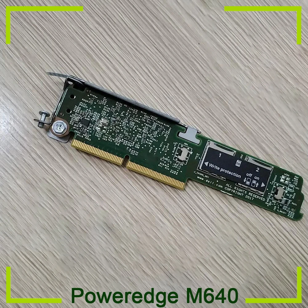 1PCS For DELL Poweredge M640 FC640 Dual SD Card Reader Y9CJ7 0Y9CJ7
1PCS For DELL Poweredge M640 FC640 Dual SD Card Reader Y9CJ7 0Y9CJ7