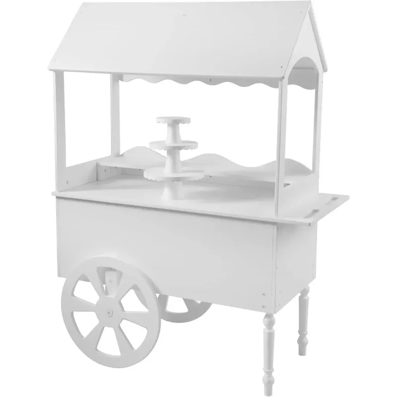 BestsellerCandy Cart for Party Dessert cart Decorated with Wheels for Birthdays Wedding - Easy to Assemble Vintage
BestsellerCandy Cart for Party Dessert cart Decorated with Wheels for Birthdays Wedding - Easy to Assemble Vintage