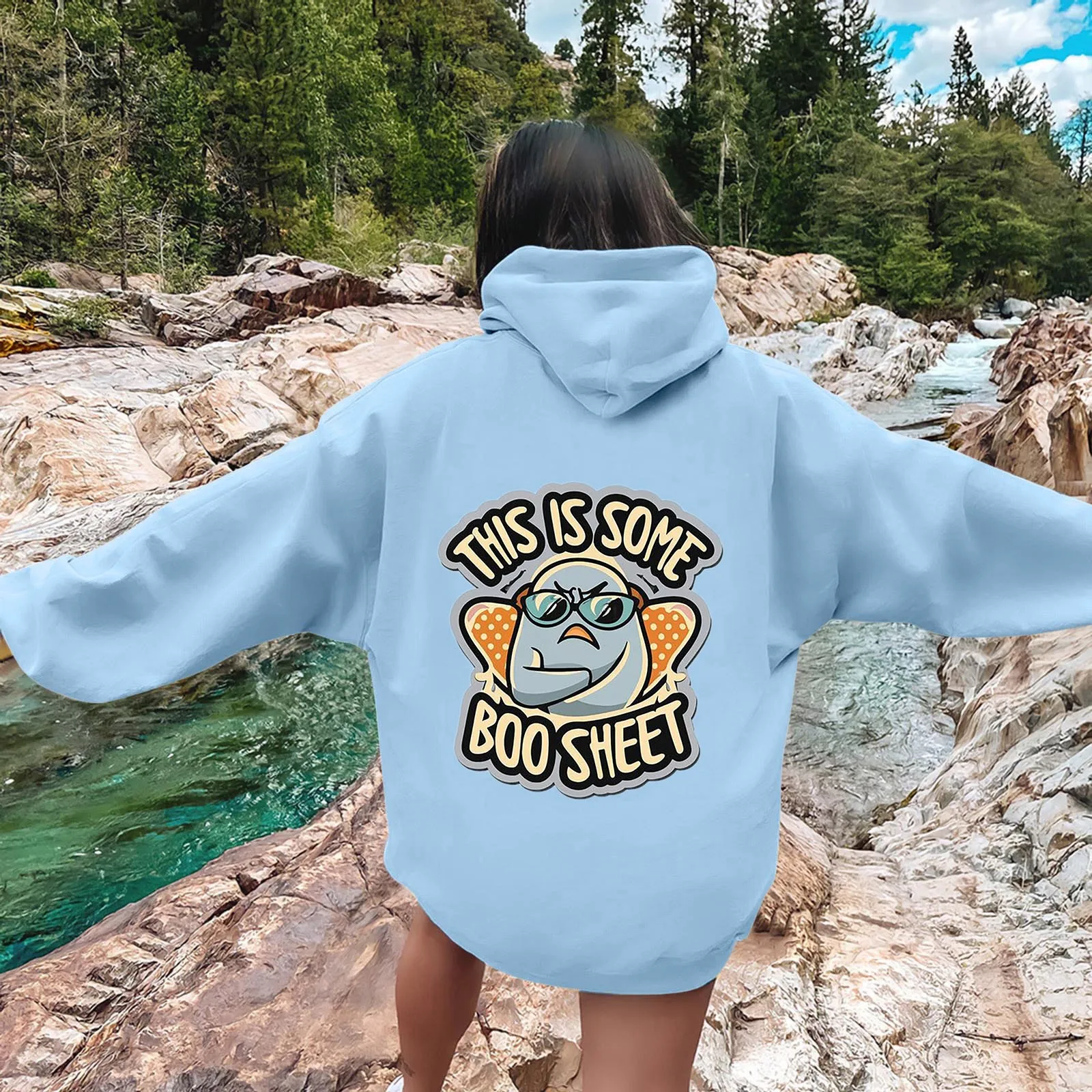 Stylish Women's Hoodie Harajuku Kawaii Designs Halloween Cute Ghost Print Autumn Winter Couple Unisex Top Loose Sweatshirt
Stylish Women's Hoodie Harajuku Kawaii Designs Halloween Cute Ghost Print Autumn Winter Couple Unisex Top Loose Sweatshirt