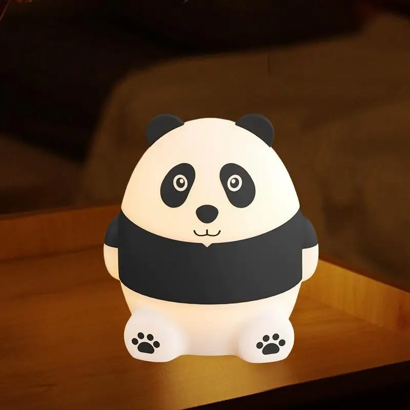 Cute Panda Night Light Panda Nightlight for Kids Room Rechargeable Silicone Led Nightlight for Breastfeeding Desk
Cute Panda Night Light Panda Nightlight for Kids Room Rechargeable Silicone Led Nightlight for Breastfeeding Desk