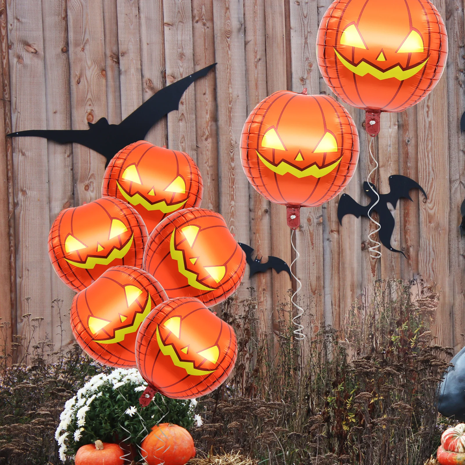 10 Pcs Pumpkin Foil Balloons Halloween Inflatable Aluminum Party Props Decorative Supplies Festival Celebrations Shaped
10 Pcs Pumpkin Foil Balloons Halloween Inflatable Aluminum Party Props Decorative Supplies Festival Celebrations Shaped