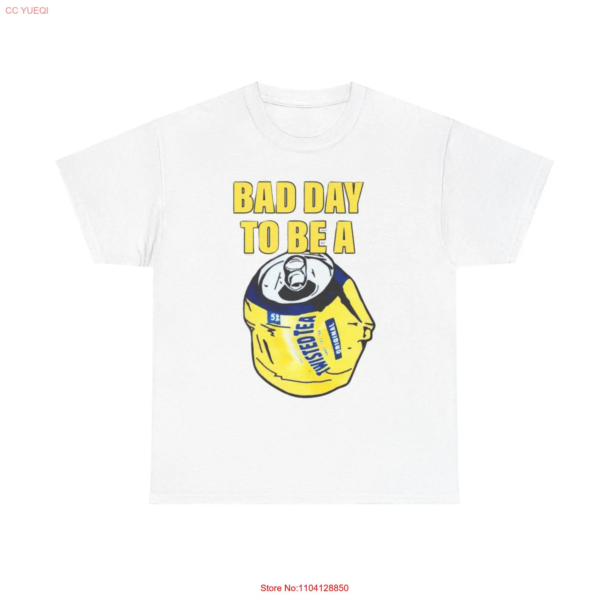 Funny Heavy Cotton T Shirt Bad Day to Be A Soda Can Perfect for Casual Wear s Holidays Birthdays Parties
Funny Heavy Cotton T Shirt Bad Day to Be A Soda Can Perfect for Casual Wear s Holidays Birthdays Parties