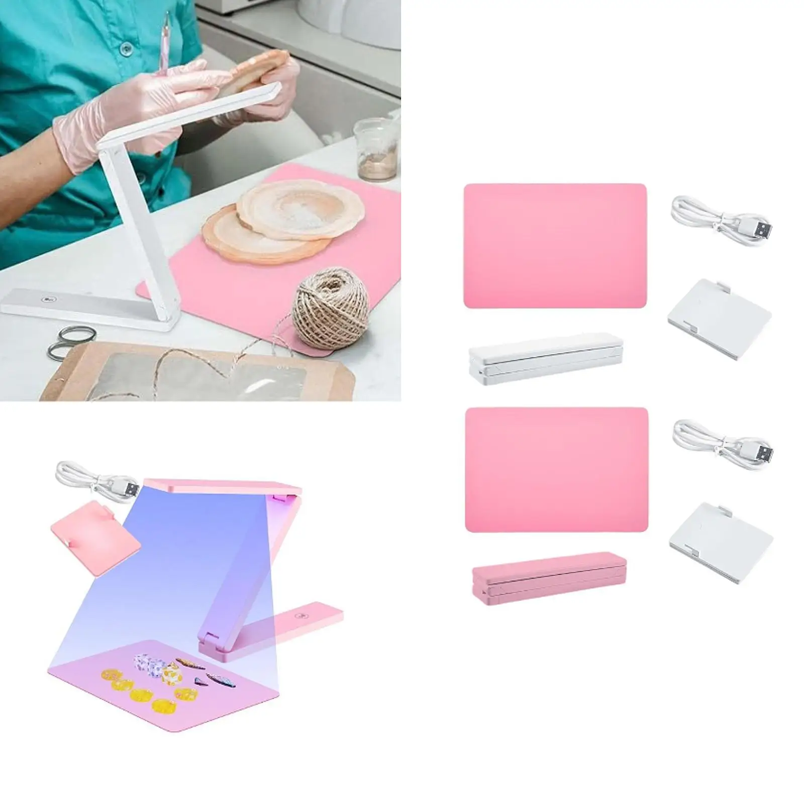 Light for resin hardening resin light, 3 in 1 use, adjustable foldable lamp
Light for resin hardening resin light, 3 in 1 use, adjustable foldable lamp