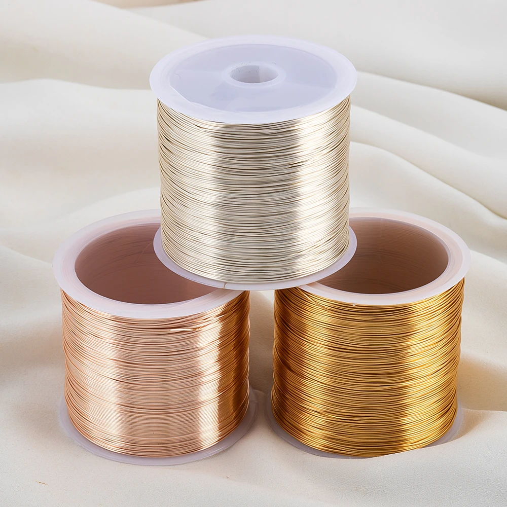 1Roll Multi-Color Copper Wire 0.2/0.3/0.4/0.5/0.6/0.7/0.8/1.0mm Beading Cord DIY for Jewelry Making Accessories Wholesale
1Roll Multi-Color Copper Wire 0.2/0.3/0.4/0.5/0.6/0.7/0.8/1.0mm Beading Cord DIY for Jewelry Making Accessories Wholesale