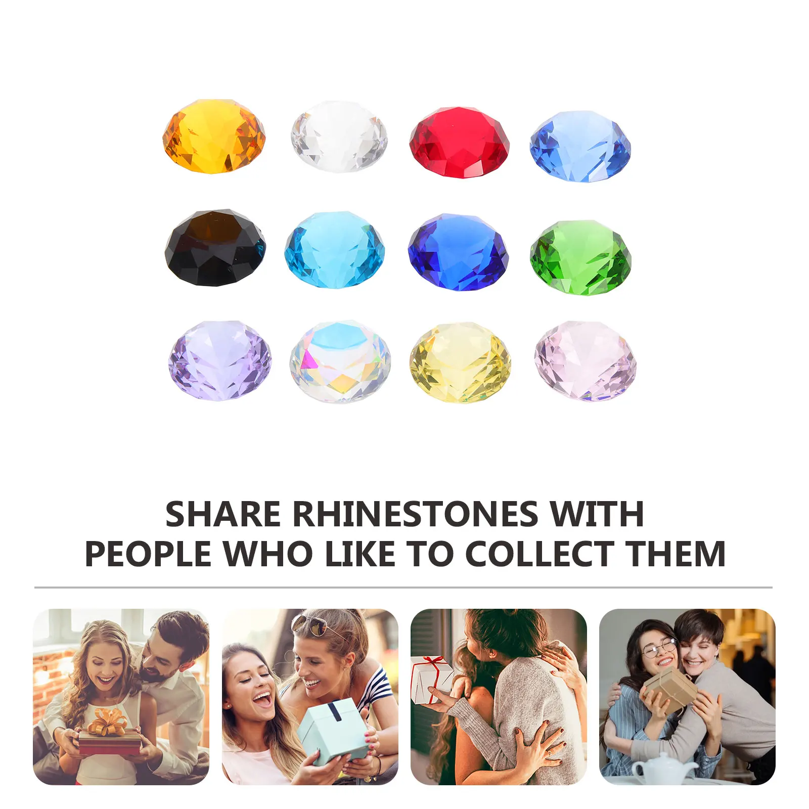 12pcs Crystal Glass Diamonds Filler Wedding Centerpieces Home Party Decorations Tabletop Ornaments Fake Diamond Models Jewels
12pcs Crystal Glass Diamonds Filler Wedding Centerpieces Home Party Decorations Tabletop Ornaments Fake Diamond Models Jewels