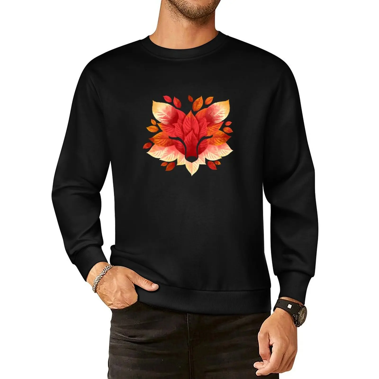 Fox of leaves Pullover Hoodie male clothes men's clothing aesthetic clothing oversize sweatshirt
Fox of leaves Pullover Hoodie male clothes men's clothing aesthetic clothing oversize sweatshirt
