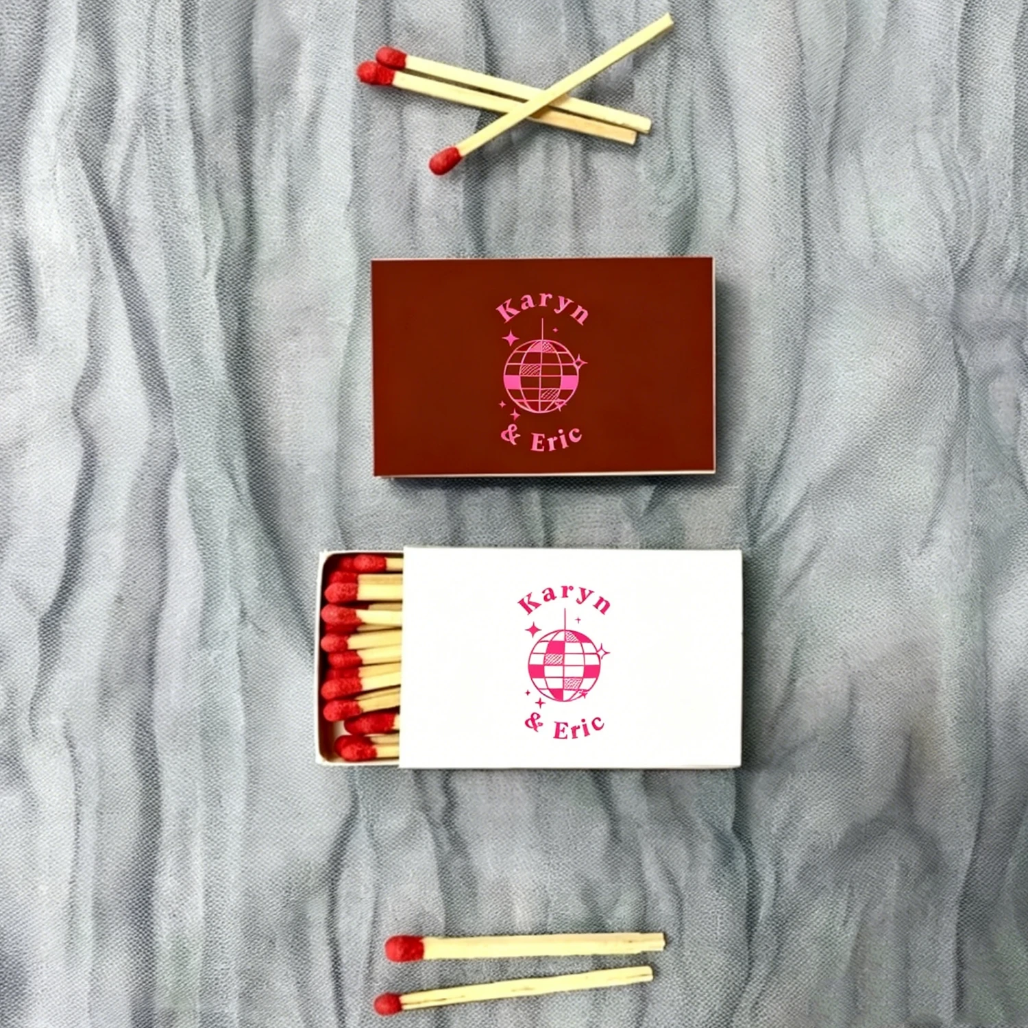 Personalized Wedding Top Grade Matchboxes, Custom High-End Safety Matches, Luxury Favours for Guests
Personalized Wedding Top Grade Matchboxes, Custom High-End Safety Matches, Luxury Favours for Guests