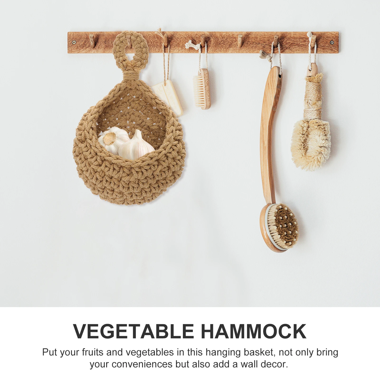 1pcs Hanging Woven Rope Fruit Vegetable Storage Wall Kitchen Decor Organizer Bananas Tomatoes Potatoes Onions Space Saving Tidy
1pcs Hanging Woven Rope Fruit Vegetable Storage Wall Kitchen Decor Organizer Bananas Tomatoes Potatoes Onions Space Saving Tidy