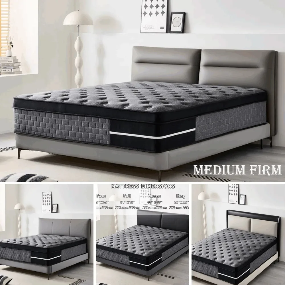 12 14 Inch Memory Sponge Mattress With Bagged Springs, Medium Softness And Hardness, Queen Size Mattress,King Sizes Mattress, F
12 14 Inch Memory Sponge Mattress With Bagged Springs, Medium Softness And Hardness, Queen Size Mattress,King Sizes Mattress, F