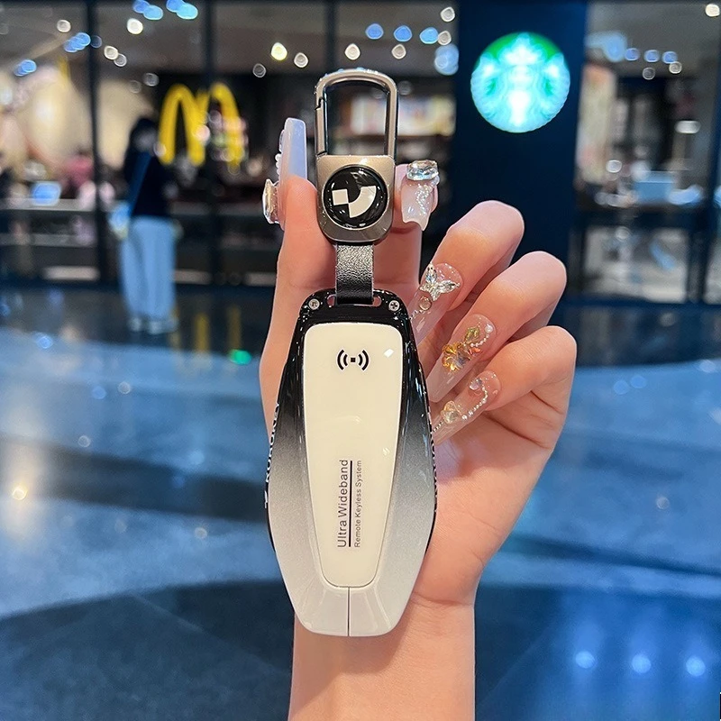 Zinc Alloy Key Case Cover For Geely Jiyue 01 MAX 2024 Smart Remote Protective Shell Bag KeyChain Car Interior Accessories
Zinc Alloy Key Case Cover For Geely Jiyue 01 MAX 2024 Smart Remote Protective Shell Bag KeyChain Car Interior Accessories