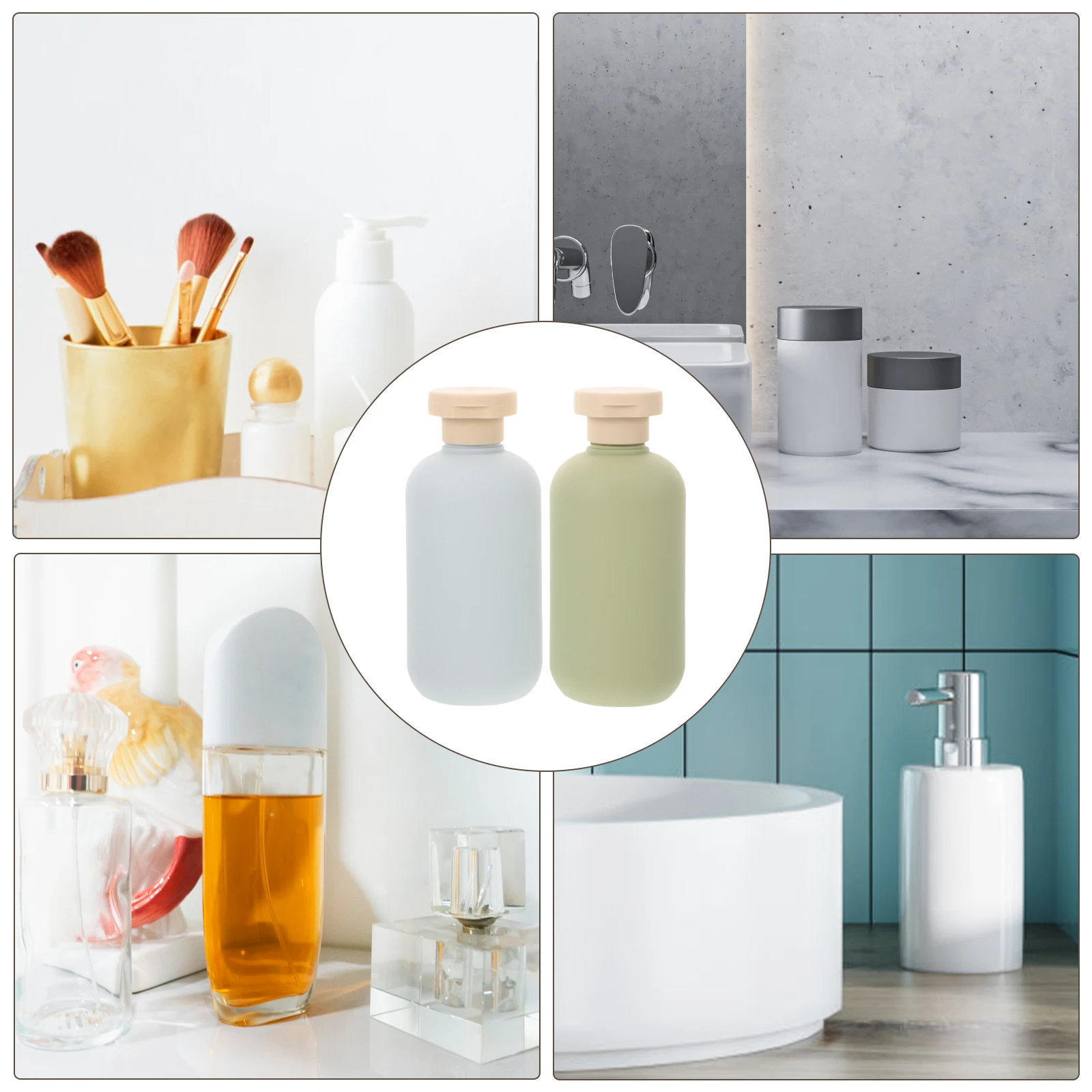 2Pcs 200ml Squeeze Bottles Refillable Shampoo Conditioner Travel Containers Stylish Leak Proof Travel Bottles for Toiletries
2Pcs 200ml Squeeze Bottles Refillable Shampoo Conditioner Travel Containers Stylish Leak Proof Travel Bottles for Toiletries