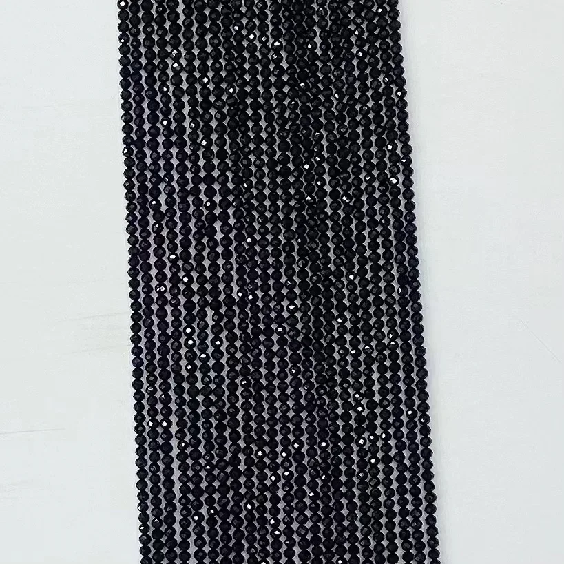 Natural Black Agate Faceted Round Beads 38cm DIY Jewelry Bracelet Necklace Gemstone Loose Beads For Women Making Trendy Gift
Natural Black Agate Faceted Round Beads 38cm DIY Jewelry Bracelet Necklace Gemstone Loose Beads For Women Making Trendy Gift