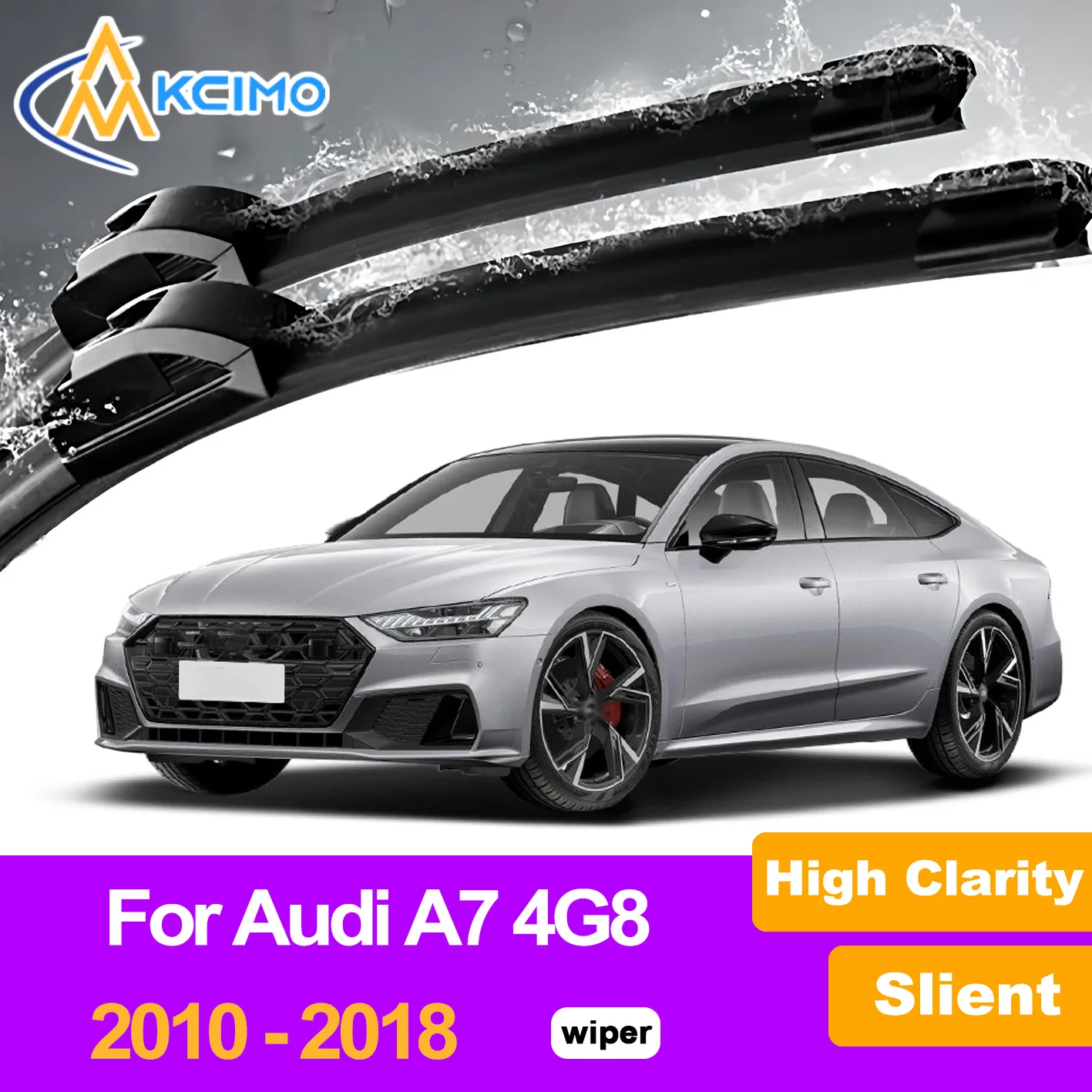 2Pcs Front Windshield Wiper Blades For Audi A7 4G8 2010-2018 S7/RS7 Windscreen Window Car Accessories 
2Pcs Front Windshield Wiper Blades For Audi A7 4G8 2010-2018 S7/RS7 Windscreen Window Car Accessories