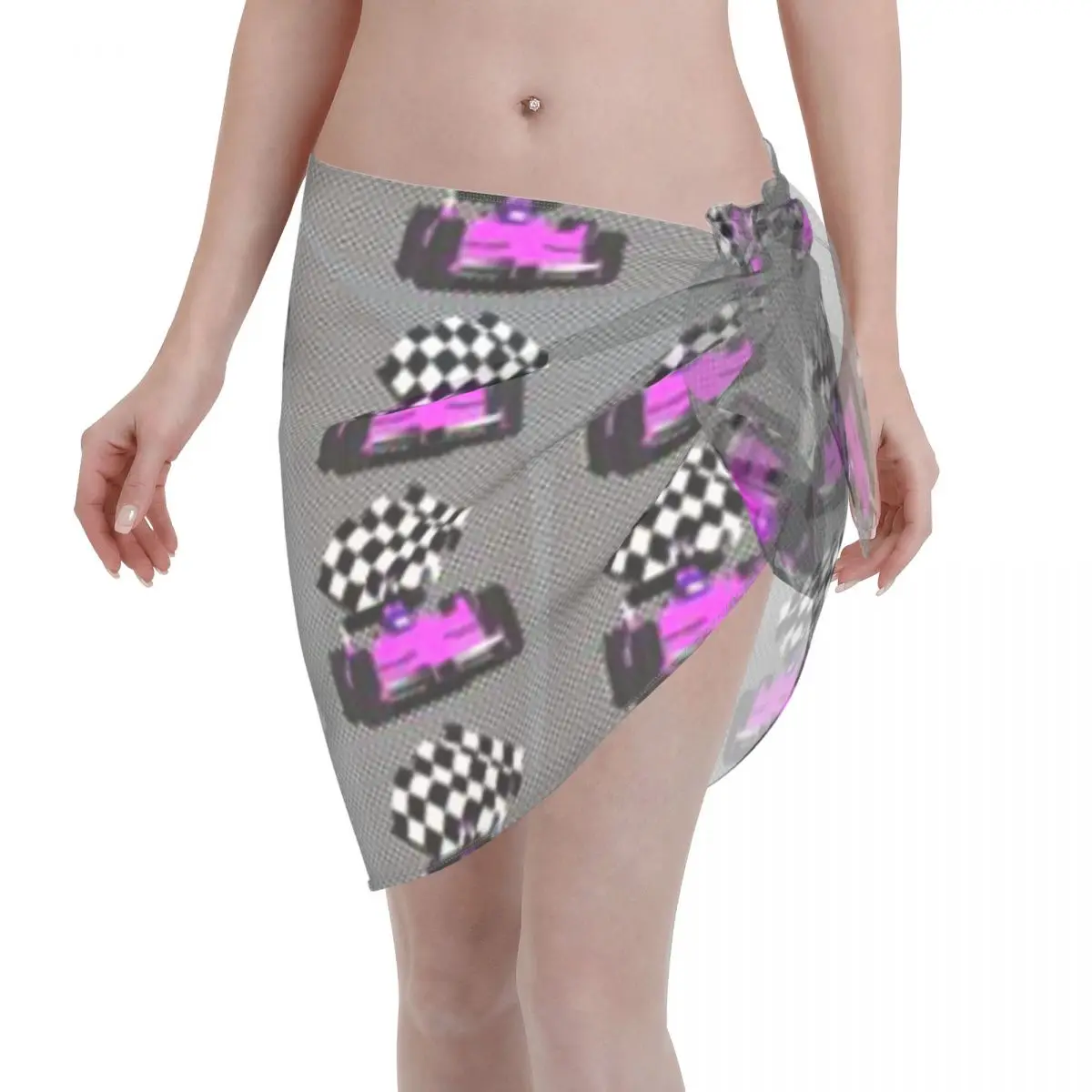 Promotion Pink Race Car With Checkered Flag Women's Beach Wrap SkirtBeach Fitness Workout Beach Sarong
Promotion Pink Race Car With Checkered Flag Women's Beach Wrap SkirtBeach Fitness Workout Beach Sarong