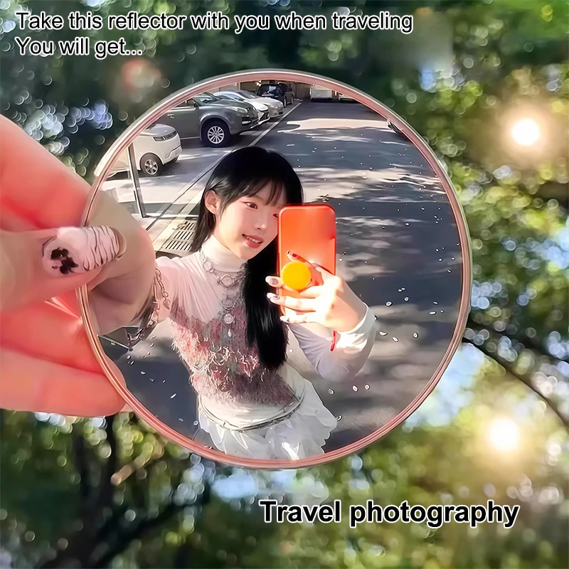 ✨ Travel Handheld Selfie Mirror INS Portable Round Reflection Convex Mirrors for Photography Prop Vlogging Traveling Accessories
✨ Travel Handheld Selfie Mirror INS Portable Round Reflection Convex Mirrors for Photography Prop Vlogging Traveling Accessories