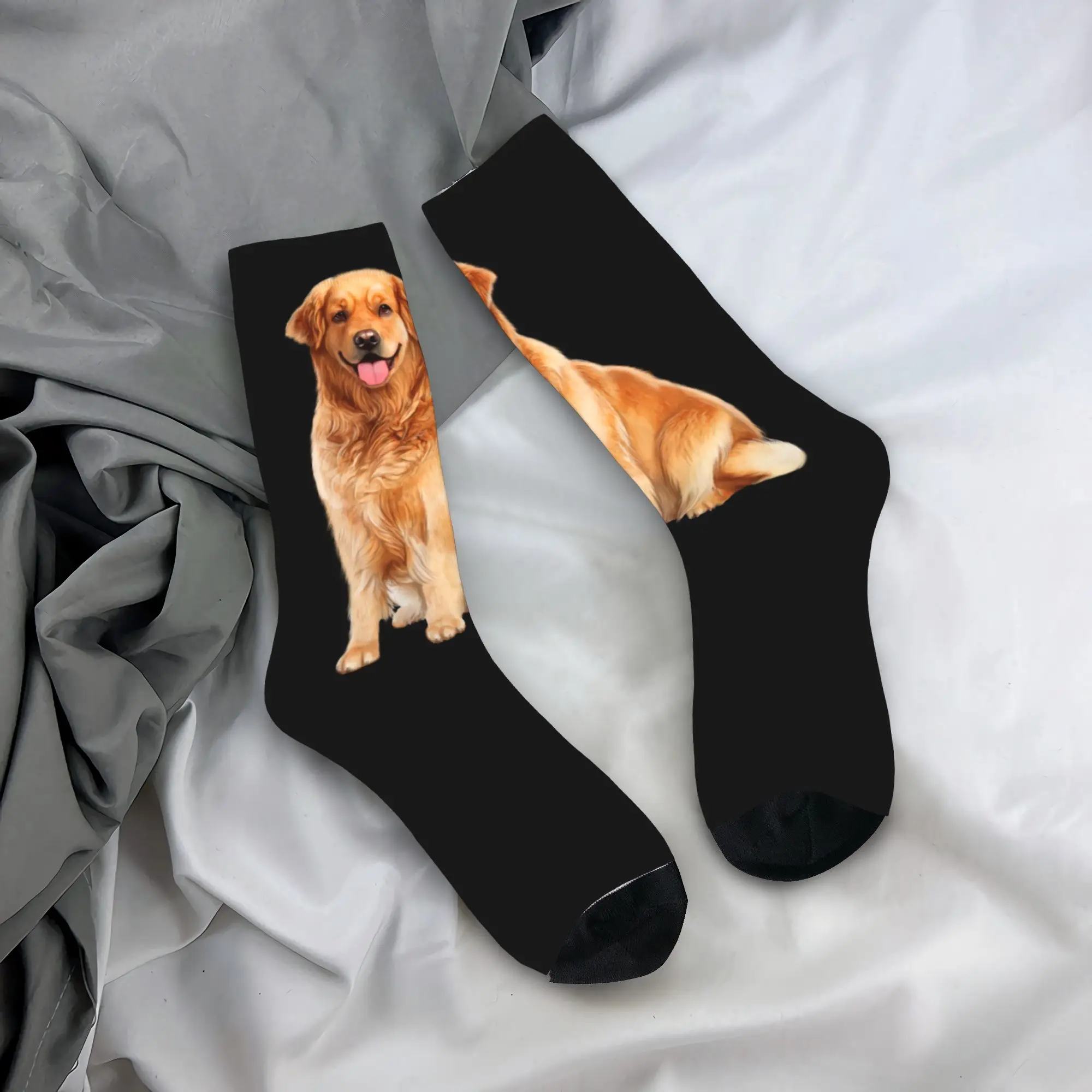 Custom Golden Retriever Dog Men Women Crew Socks Unisex Kawaii Spring Summer Autumn Winter Dress Socks
Custom Golden Retriever Dog Men Women Crew Socks Unisex Kawaii Spring Summer Autumn Winter Dress Socks