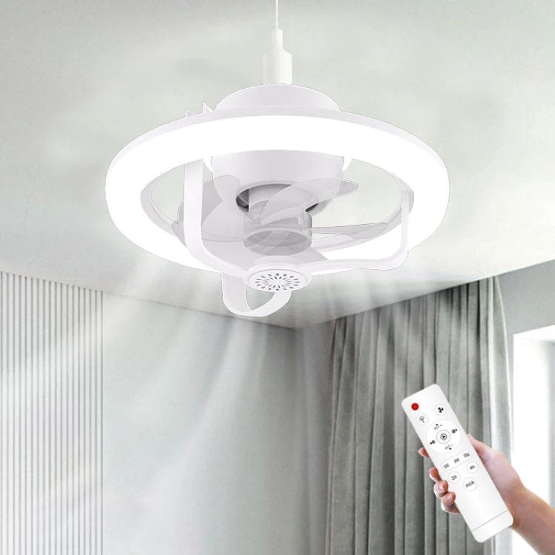 360 Degree Rotating E27 Ceiling Fan Bulb with Remote Dimmable LED Light Automatic Shaking Head for Home Hall Bedroom Lighting
360 Degree Rotating E27 Ceiling Fan Bulb with Remote Dimmable LED Light Automatic Shaking Head for Home Hall Bedroom Lighting