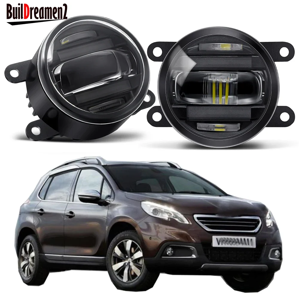 2IN1 Fog Light Assembly + DRL Aluminum 30W H11 Car External LED Fog Daytime Running Lamp High Bright For Peugeot 2008 2013-2018
2IN1 Fog Light Assembly + DRL Aluminum 30W H11 Car External LED Fog Daytime Running Lamp High Bright For Peugeot 2008 2013-2018