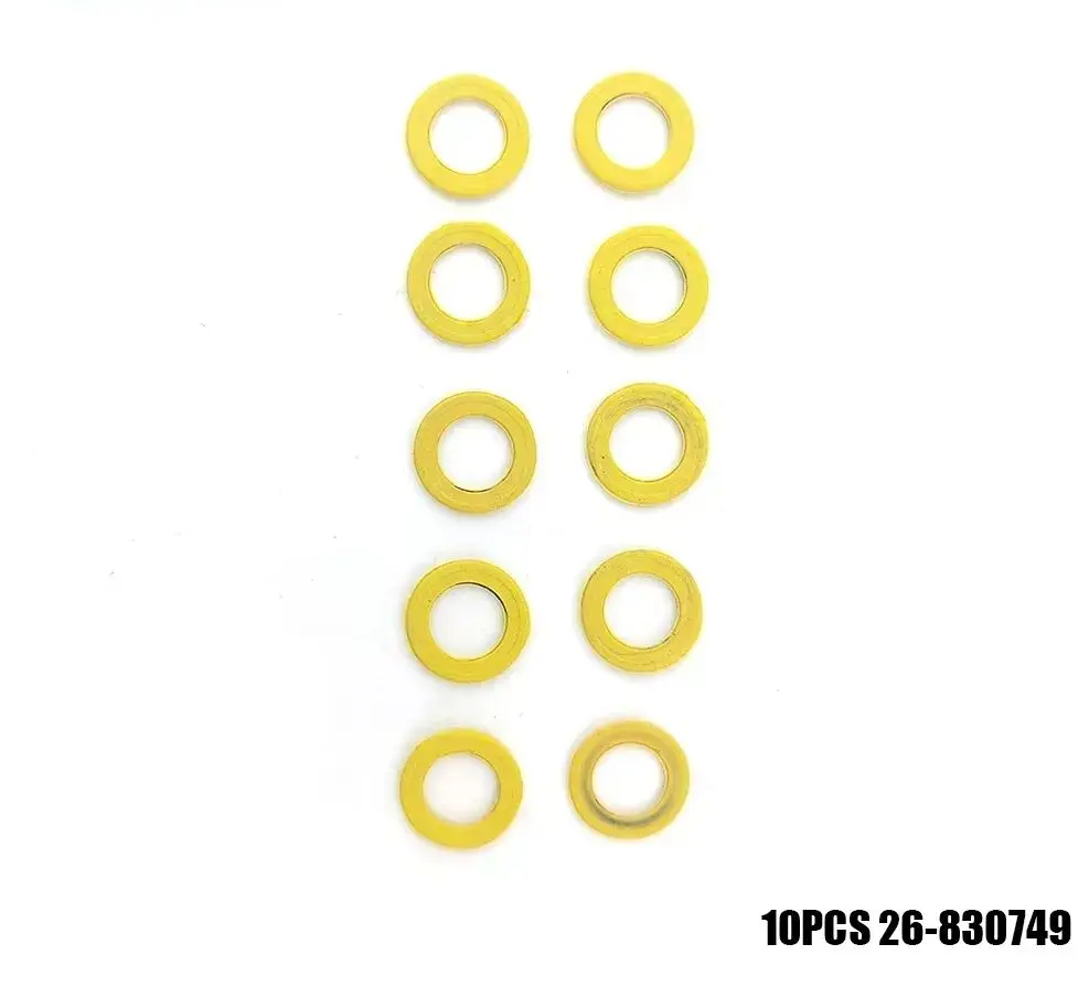 10 pcs 26-830749 Gear Case Lube Oil Drain Plug Washer Gasket For Mercury Marine/Mercruiser Boat Parts 26-8M0204693
10 pcs 26-830749 Gear Case Lube Oil Drain Plug Washer Gasket For Mercury Marine/Mercruiser Boat Parts 26-8M0204693