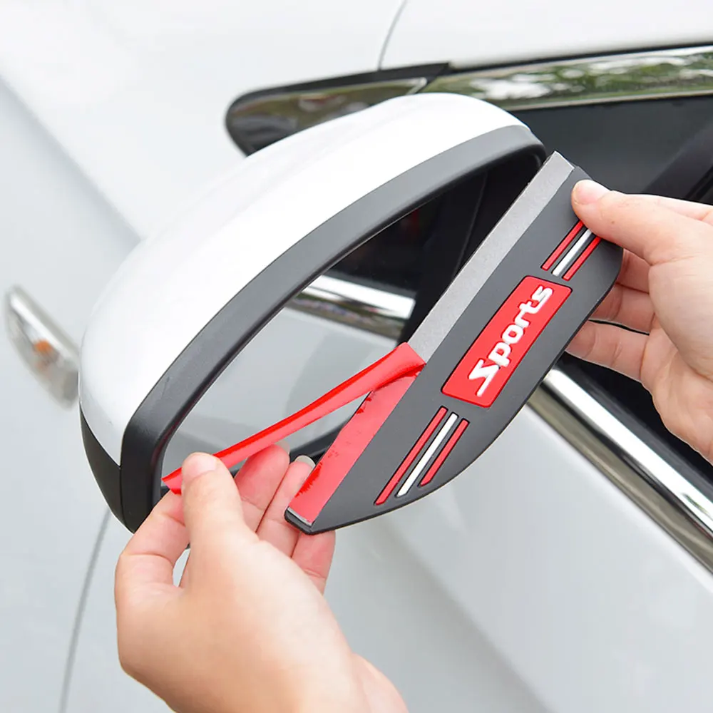1Pair Universal Car Rearview Mirror Rain Eyebrow Protector Car Mirror Rain Shield Sun Visor Rain Cover Car Exterior Accessories
1Pair Universal Car Rearview Mirror Rain Eyebrow Protector Car Mirror Rain Shield Sun Visor Rain Cover Car Exterior Accessories