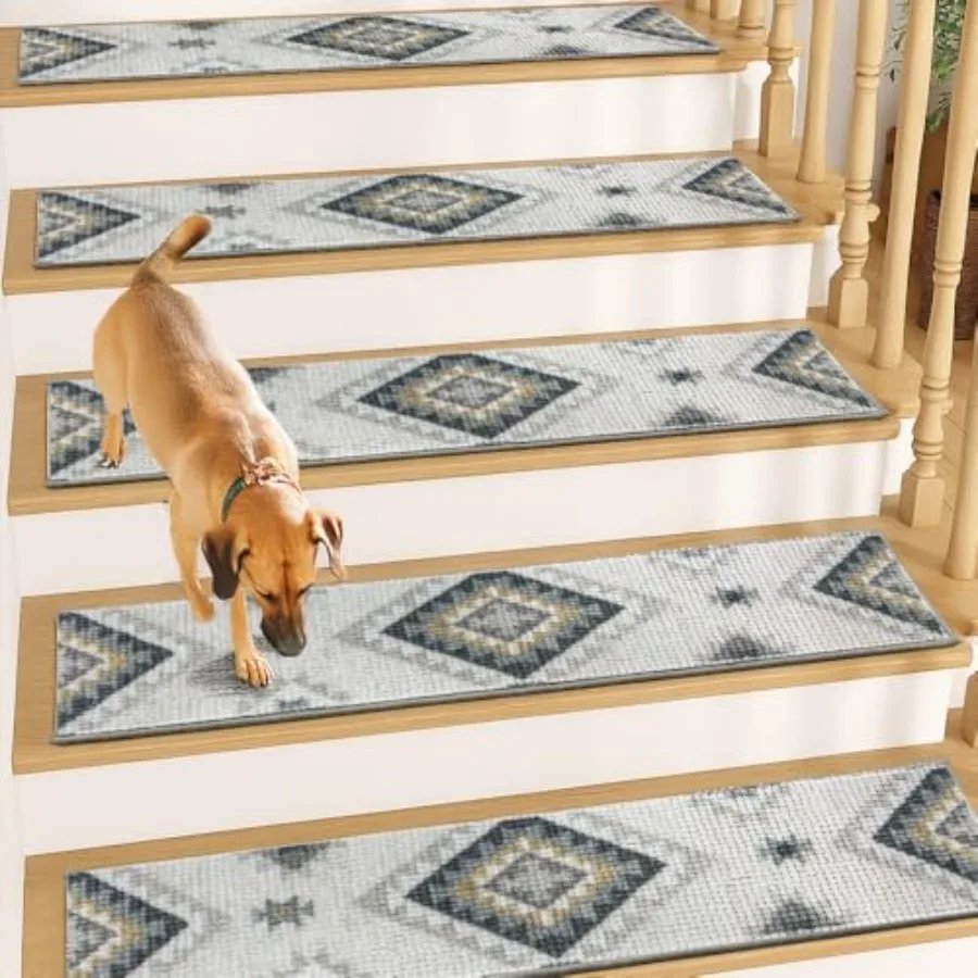 ® Pack of - Soft Chenille Stair Treads Non-Slip Reusable, Super Absorbent Stair Treads for Wooden Steps, Tile and Marble Floor,
® Pack of - Soft Chenille Stair Treads Non-Slip Reusable, Super Absorbent Stair Treads for Wooden Steps, Tile and Marble Floor,