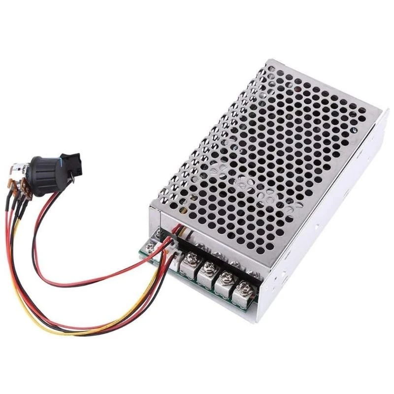 Y4UA DC10-50V 3000W Programmable Reversible 0-100% PWM Control Motor Speed Regulator
Y4UA DC10-50V 3000W Programmable Reversible 0-100% PWM Control Motor Speed Regulator