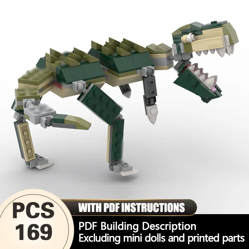 Creators Animal Series Model MOC Building Bricks Giganotosaurus Modular Technology Gifts Holiday Assemble Children Toys Suit
Creators Animal Series Model MOC Building Bricks Giganotosaurus Modular Technology Gifts Holiday Assemble Children Toys Suit