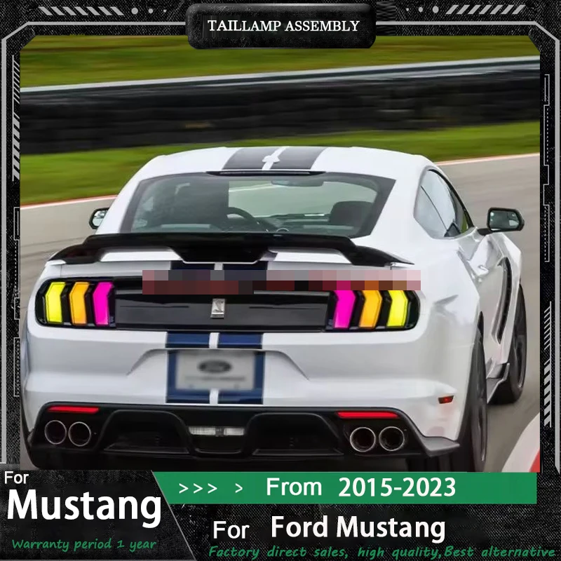 Car LED Taillights For Ford Mustang GT500 2015 2016 2017 2018 2019 2020 2021Taillamp Rear Turn Signal Brake Lamp Assembly
Car LED Taillights For Ford Mustang GT500 2015 2016 2017 2018 2019 2020 2021Taillamp Rear Turn Signal Brake Lamp Assembly