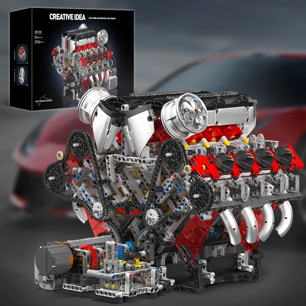 2025 Быстрая доставка 2718 шт. Fr488 V8 Строительный блок двигателя Модель автомобиля Строительные блоки Подарки Сборка игрушек
2025 Быстрая доставка 2718 шт. Fr488 V8 Строительный блок двигателя Модель автомобиля Строительные блоки Подарки Сборка игрушек