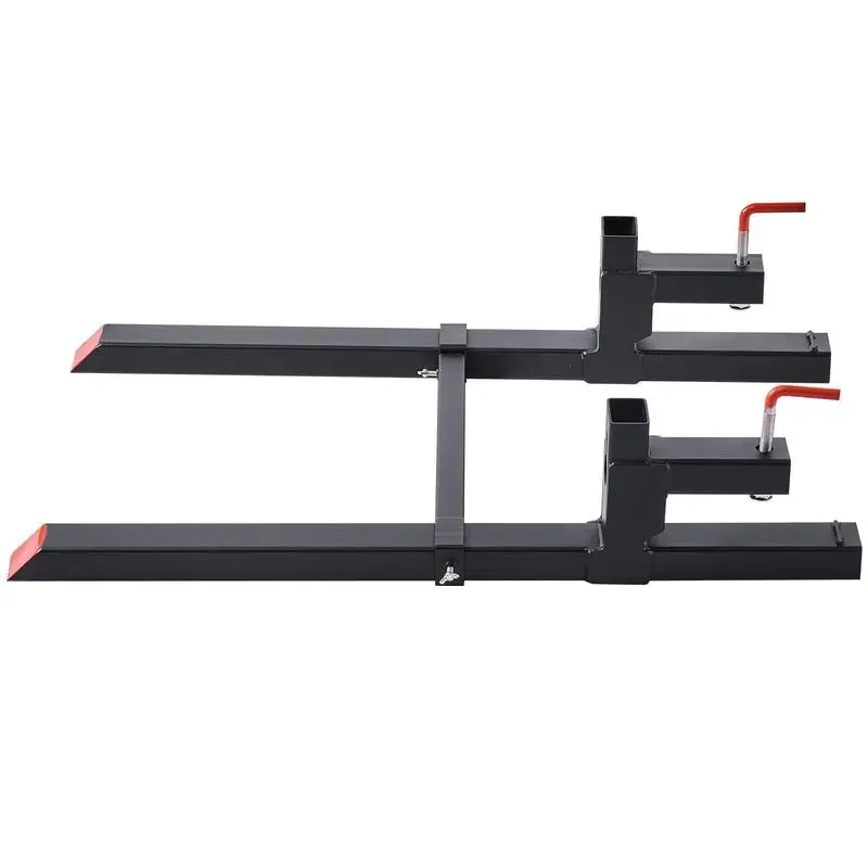 Pallet Forks, 2000 lbs Clamp on Pallet Forks, 43-Inch Total Length Heavy-Duty Tractor Fork with Adjustable Stabilizer Bar for Tractor Attachments, Loader Bucket, and Skid Steer, Black
Pallet Forks, 2000 lbs Clamp on Pallet Forks, 43-Inch Total Length Heavy-Duty Tractor Fork with Adjustable Stabilizer Bar for Tractor Attachments, Loader Bucket, and Skid Steer, Black