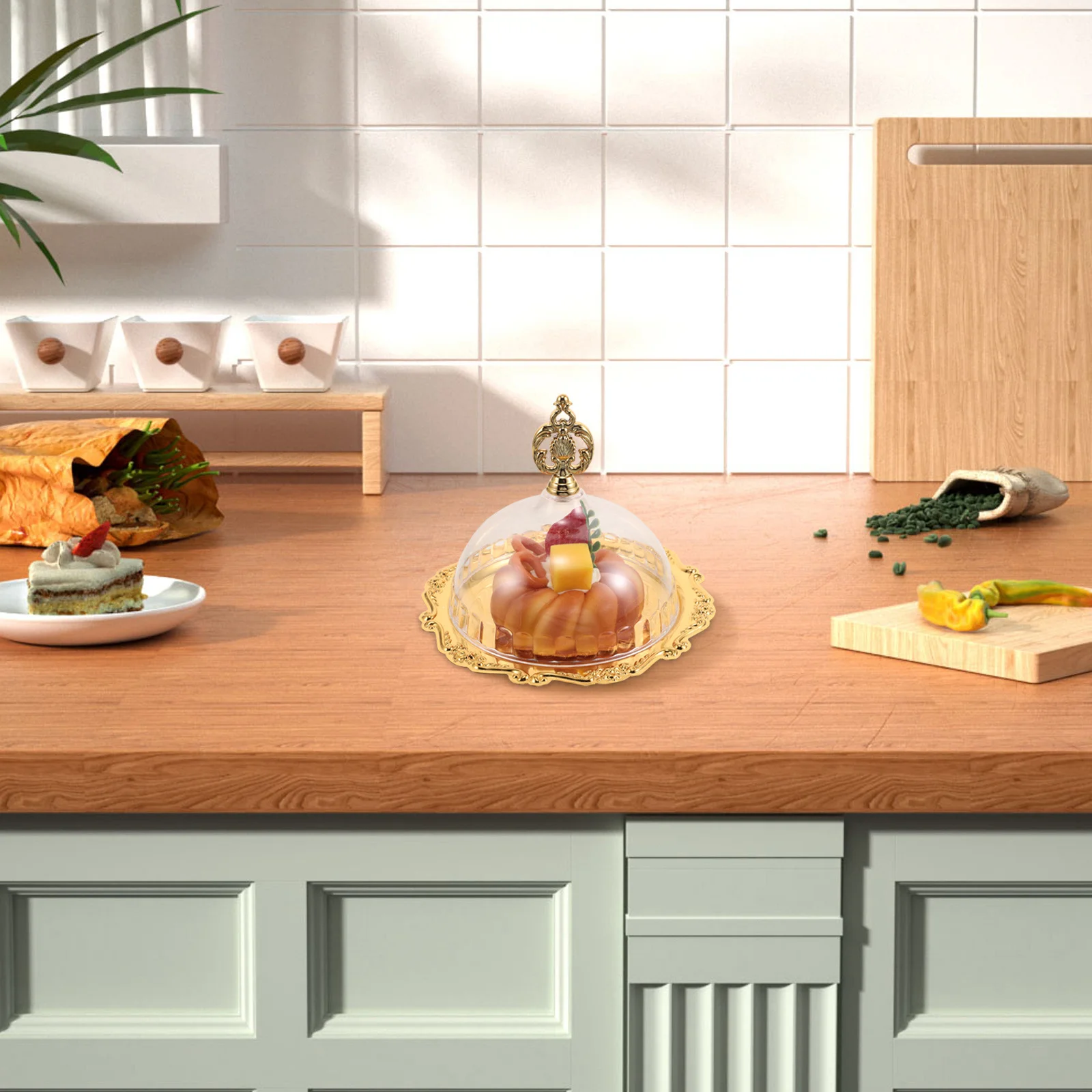 Iron Cake Display Plate Round Dessert Serving With Transparent Dome Cover For Wedding Party Baking Pastry Fruit Platter
Iron Cake Display Plate Round Dessert Serving With Transparent Dome Cover For Wedding Party Baking Pastry Fruit Platter