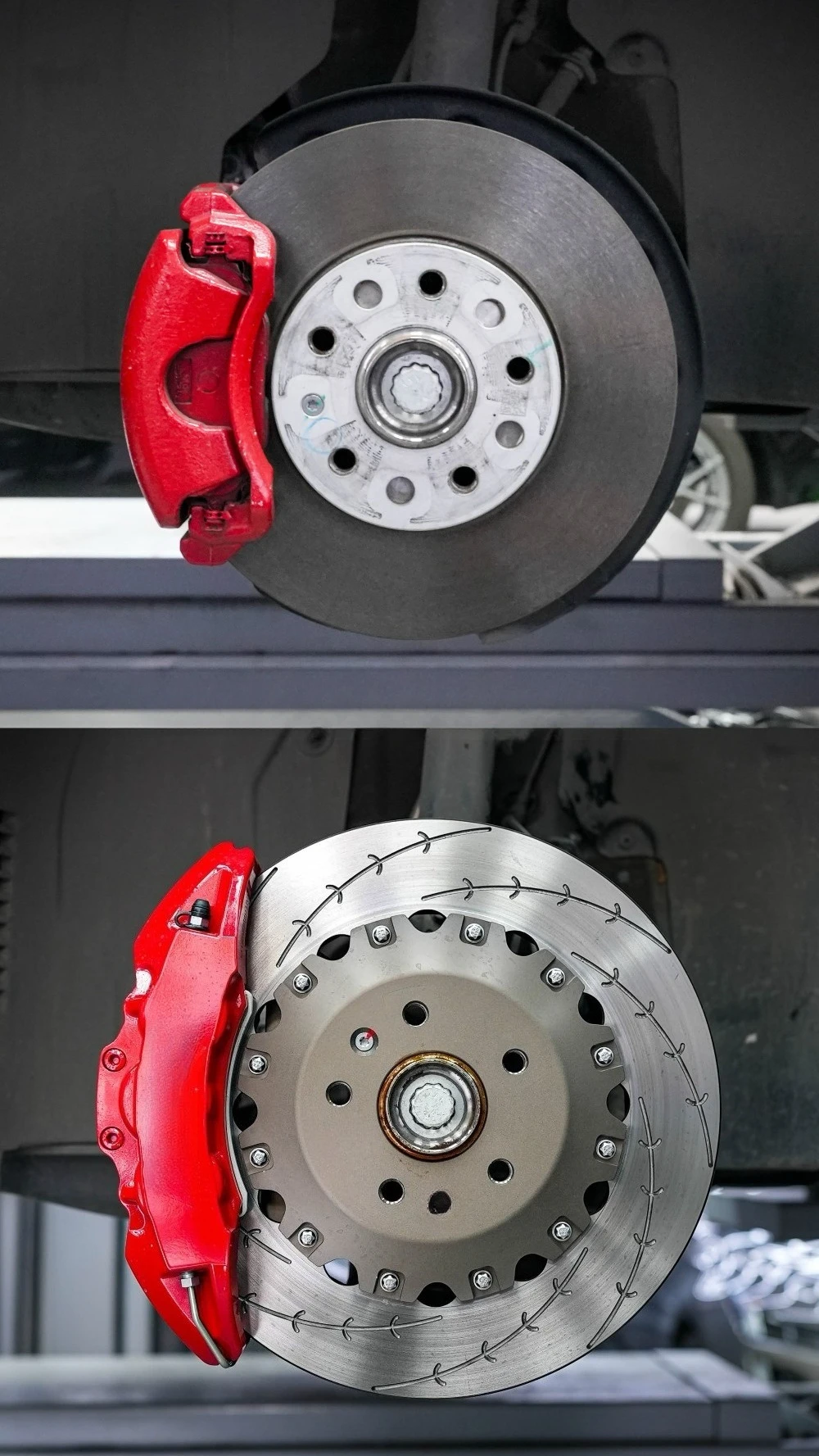 New MT6 Split-type Forged Street Calipers Big Brake Kit Stainless Steel Pistons 6 Pistons Lightweight Design A4 A6
New MT6 Split-type Forged Street Calipers Big Brake Kit Stainless Steel Pistons 6 Pistons Lightweight Design A4 A6
