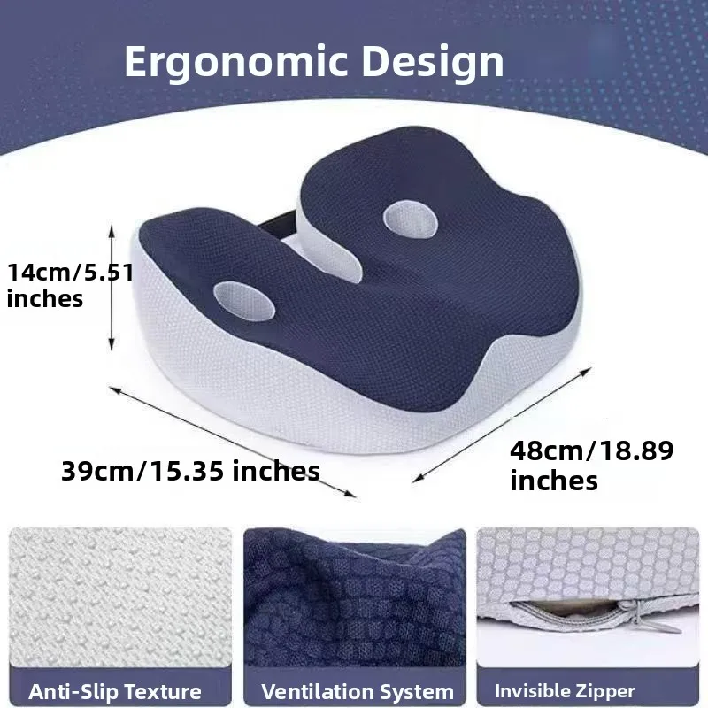Thickened Memory Foam Butt Pad Office Chair Cushion Beauty Butt Pad Long Sitting Pad Home Decor Modern Mixed Fabric Cushion
Thickened Memory Foam Butt Pad Office Chair Cushion Beauty Butt Pad Long Sitting Pad Home Decor Modern Mixed Fabric Cushion