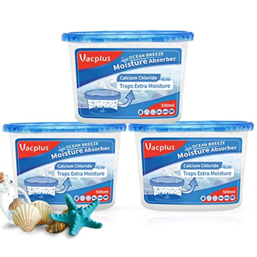 Moisture Absorbers - Dehumidifiers for Closet, Efficient Humidity Absorber Boxes Collect Exc Moisture for Bathroom, Kitchen, St
Moisture Absorbers - Dehumidifiers for Closet, Efficient Humidity Absorber Boxes Collect Exc Moisture for Bathroom, Kitchen, St